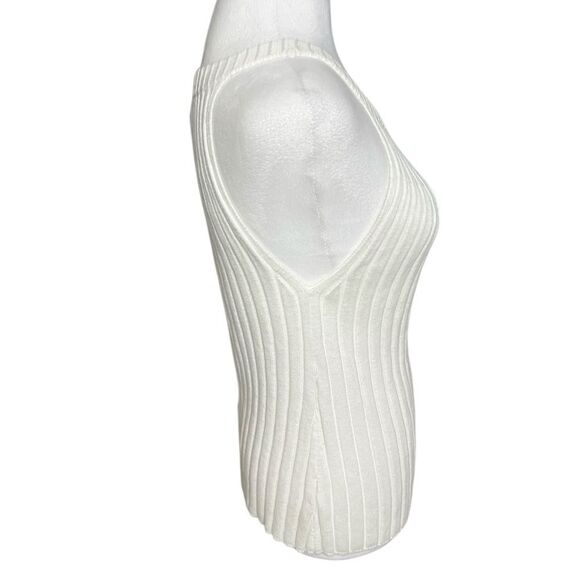 Anthropologie Plus Ivory Cable Knit
Tank small ribbed - Picture 6 of 13